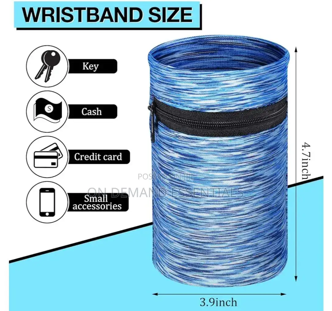 Sports Cycling Wristband Arm Bag Zipper Running Bags Lightweight