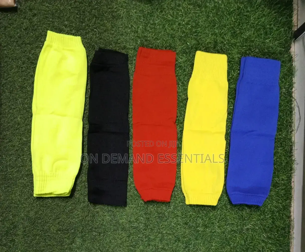Shin Guards High Elastic Sock Sleeves, Cut Football Socks