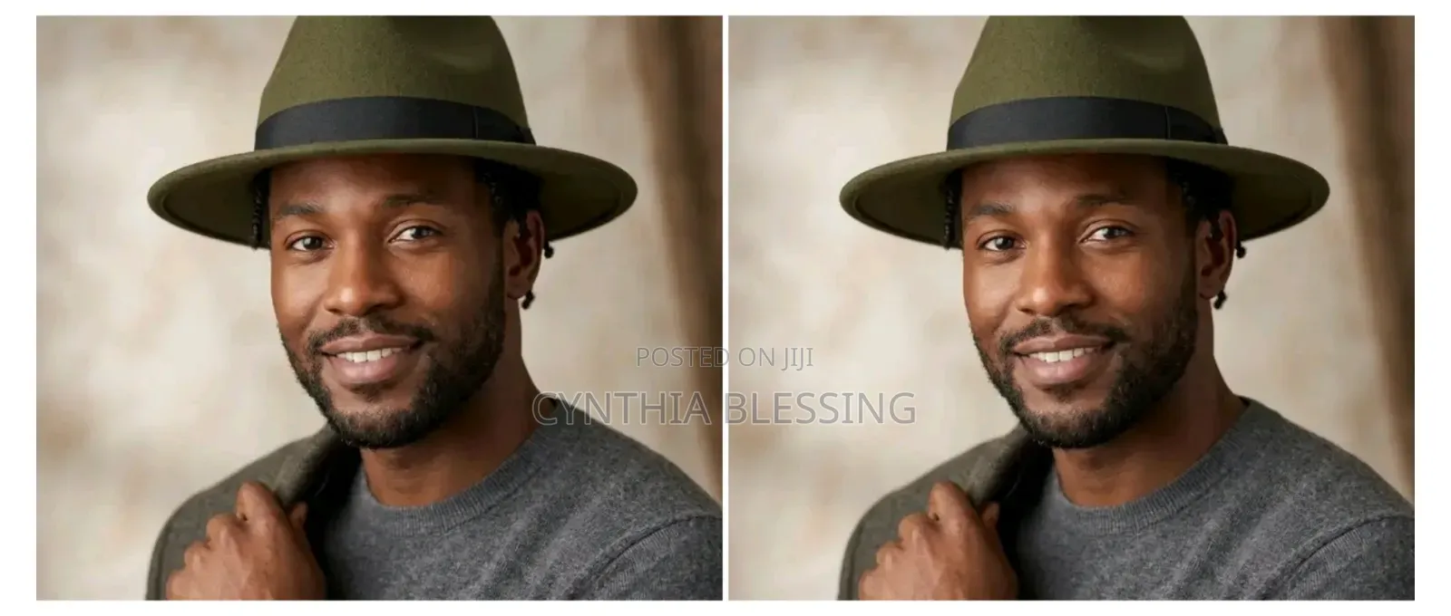 Green Fedora Hat