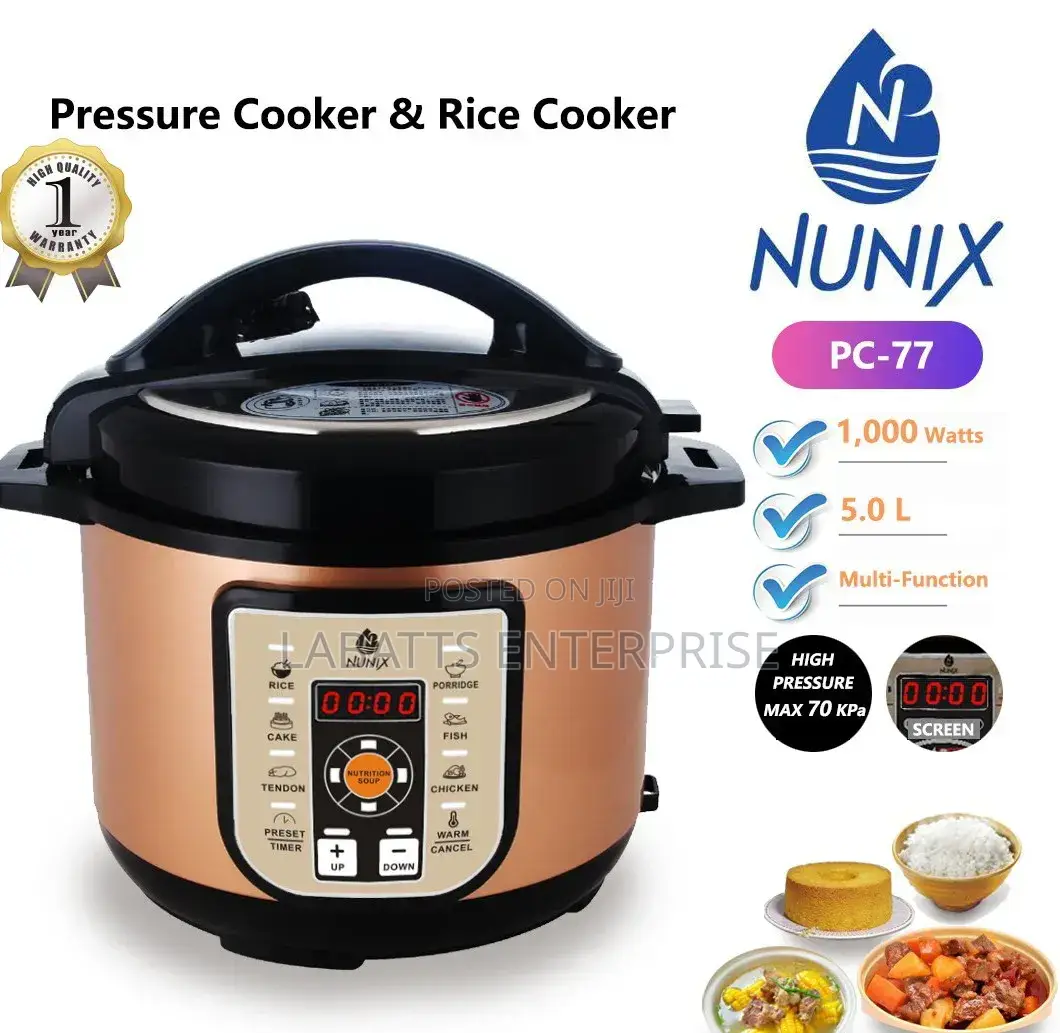 Nunix PC-77 Electric Pressure Cooker