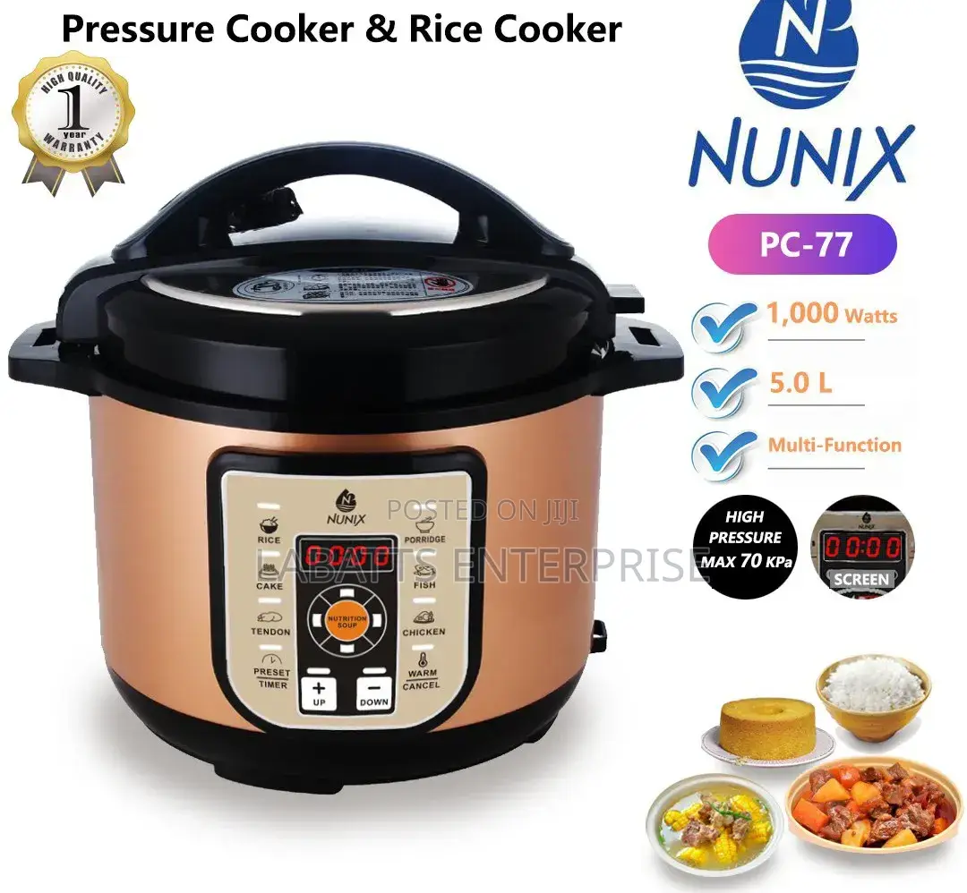 Nunix PC-77 Electric Pressure Cooker