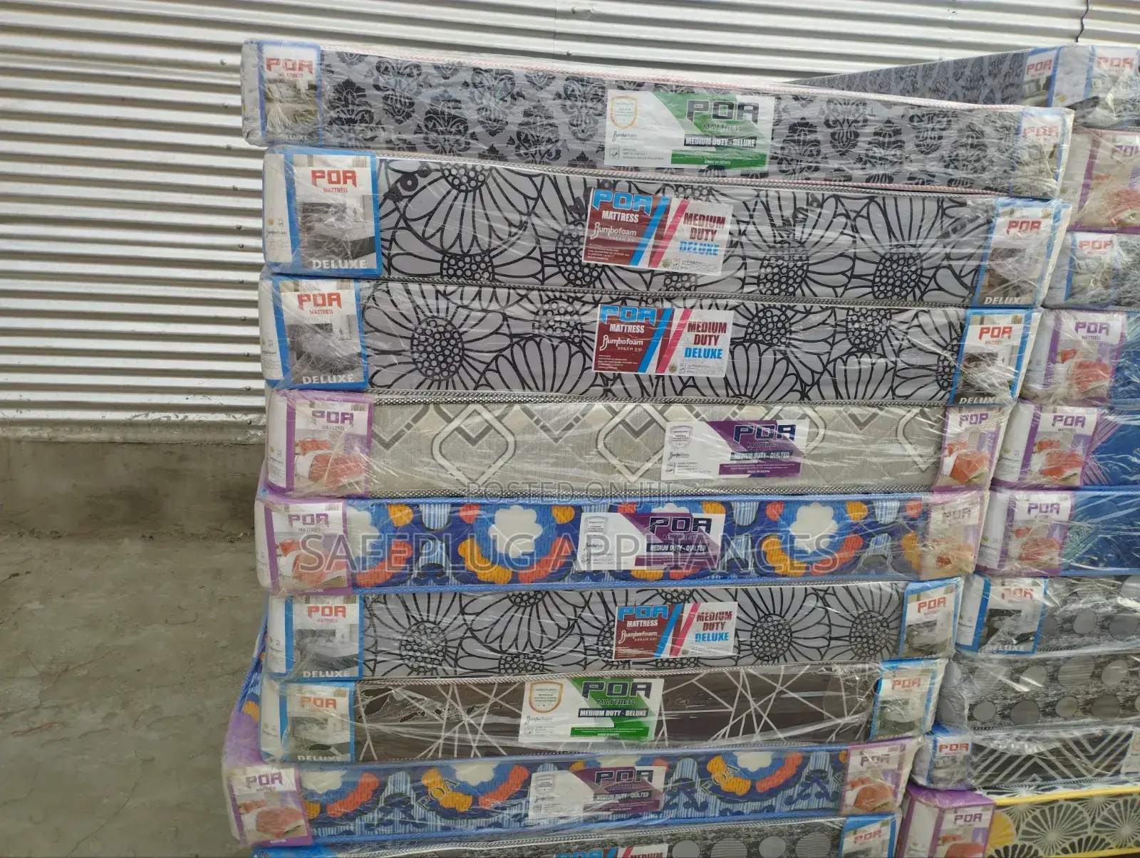 5 by 6 8 Inch Quilted Jumbo Poa Mattress
