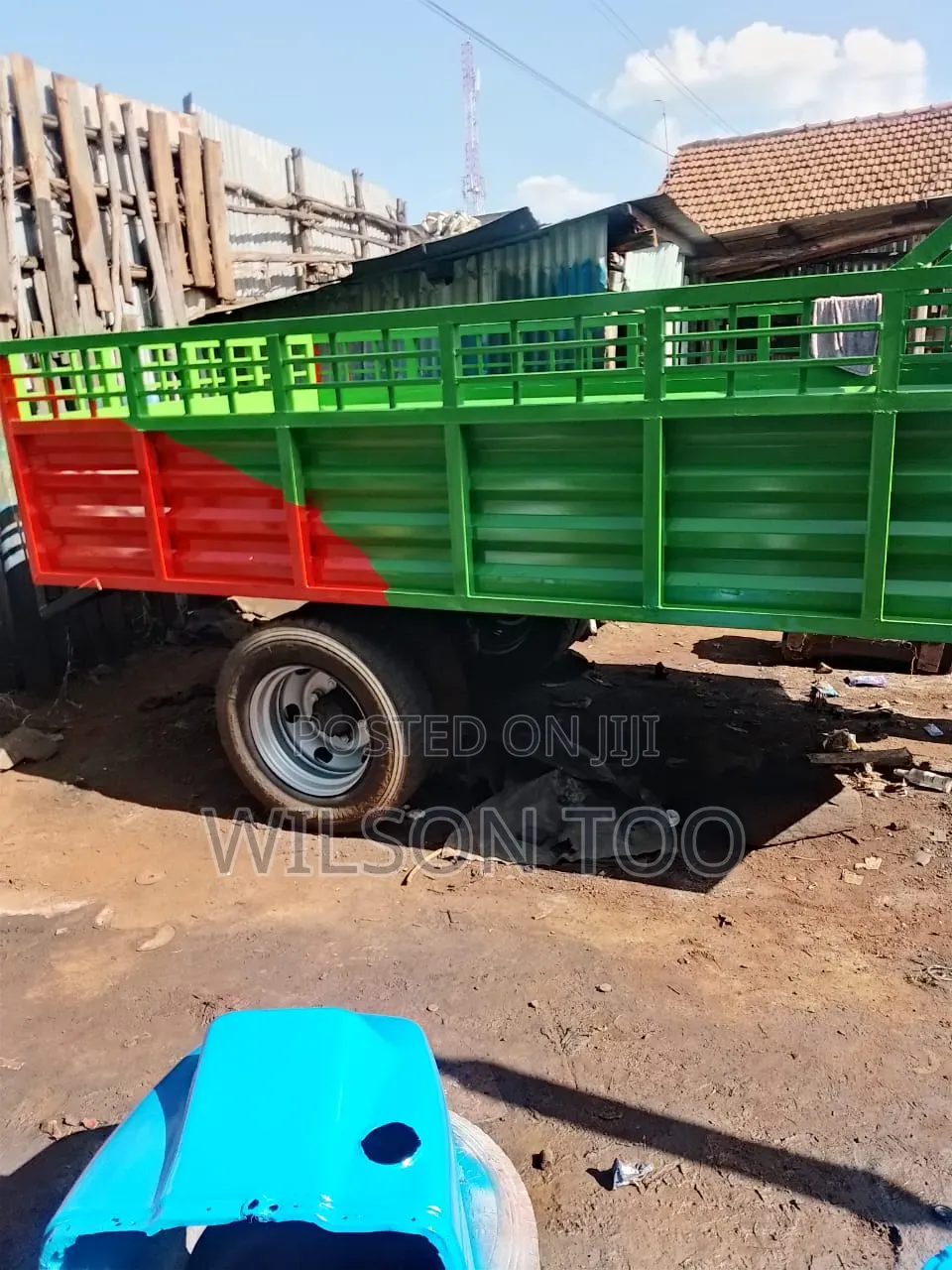 Tractor Trailer 7 Tonnes Green