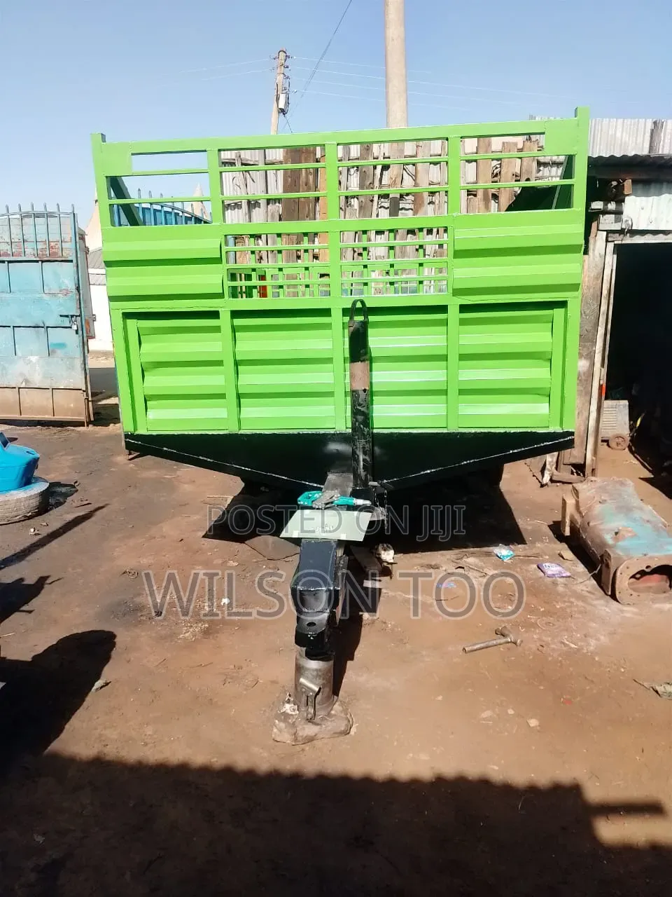 Tractor Trailer 7 Tonnes Green