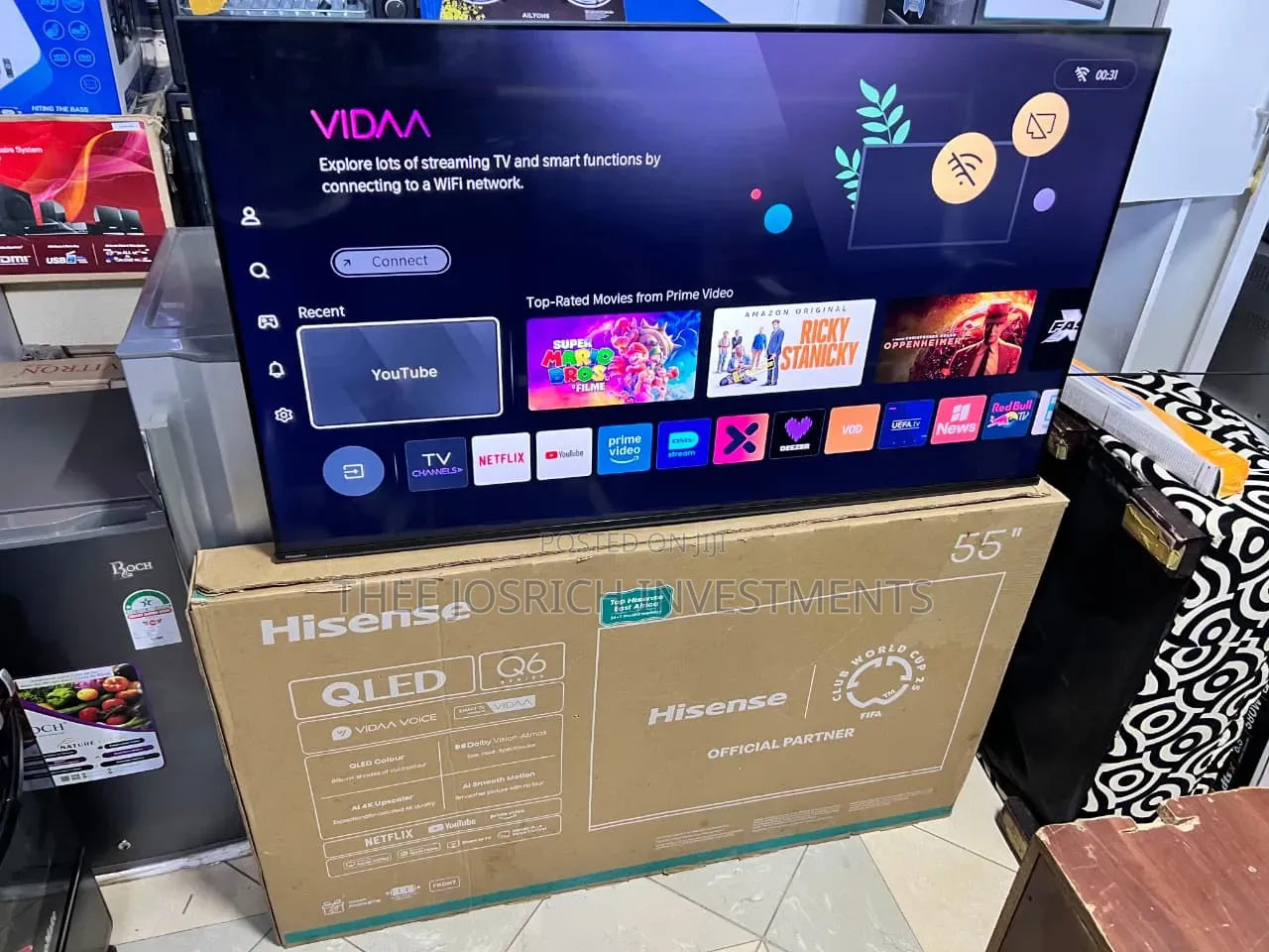 Hisense 55 Inch Qled TV