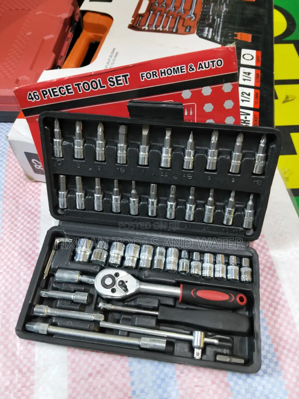 Top Chrome Spanner Set 46 PC's Screwdriver Set