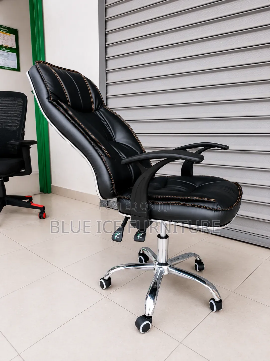 Reclining Leather Boss Office Chair