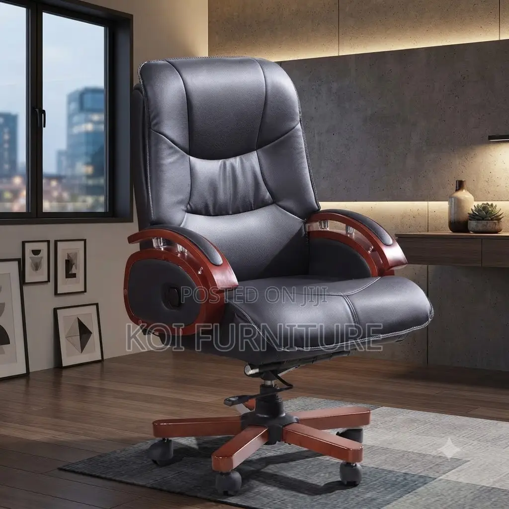 Office Chairs; CEOs Executive Leather Office Enhance Chair
