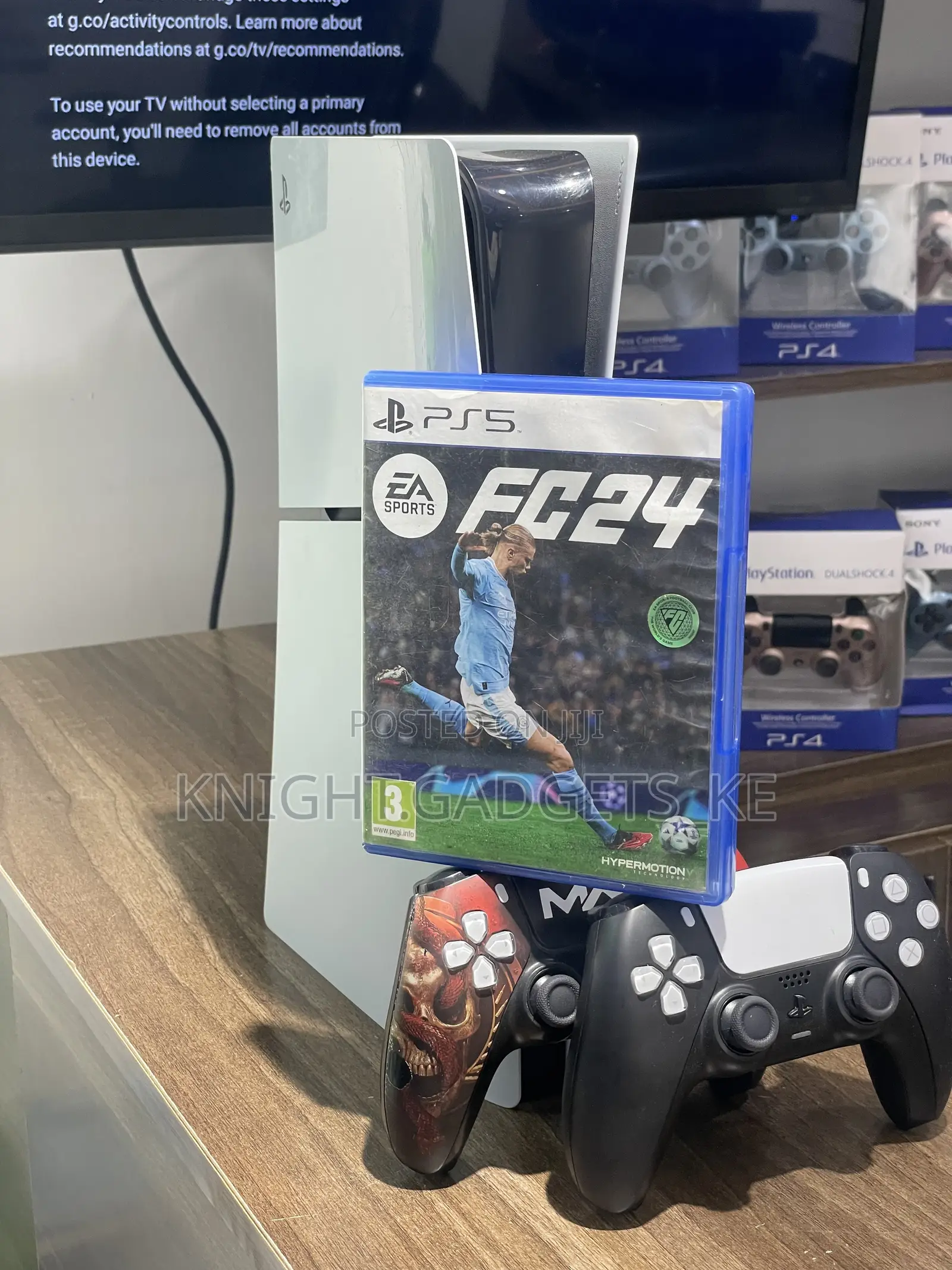 Fc24/Ps5 Slim Disc 2 Controllers!!