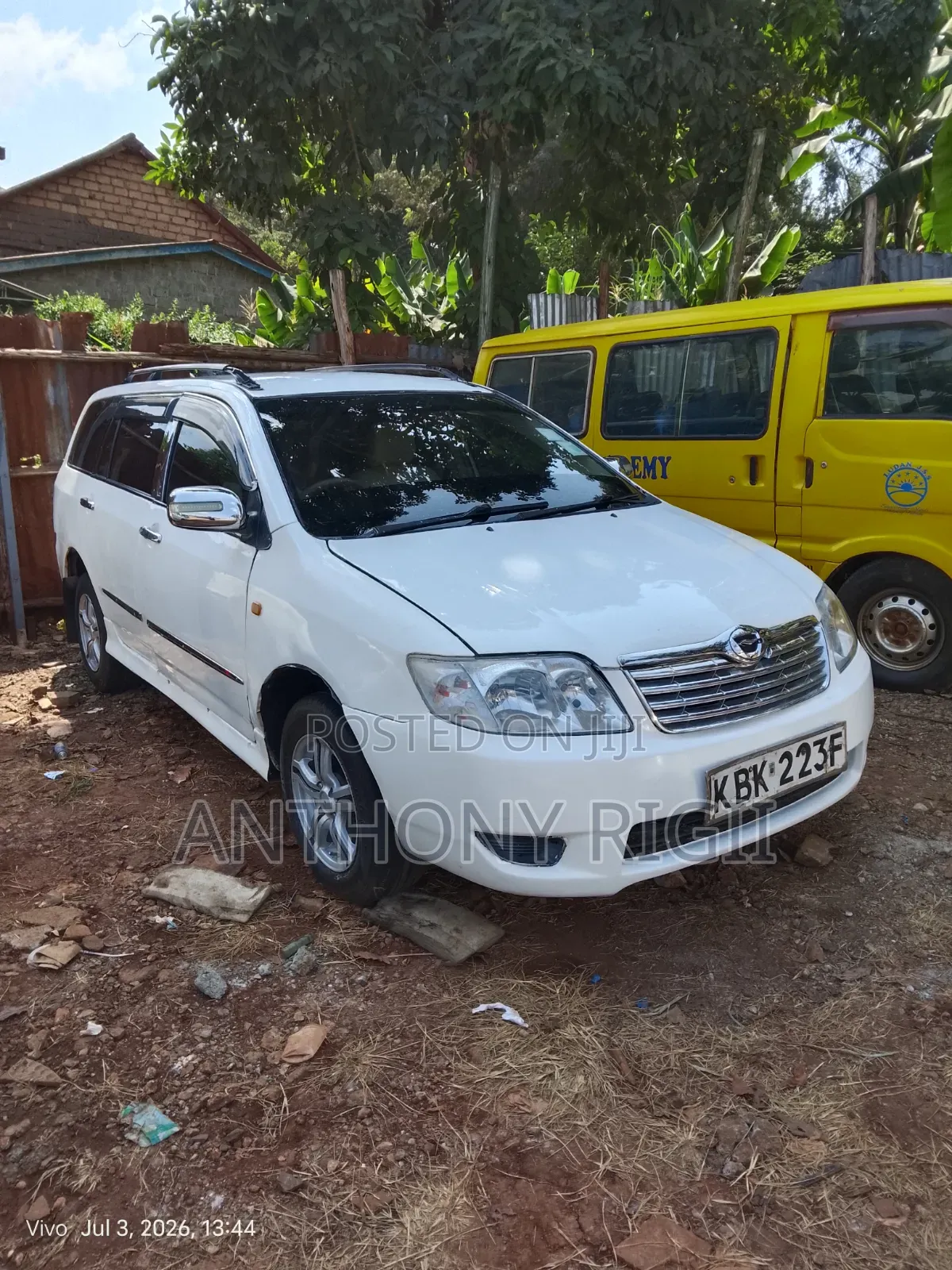 Toyota Corolla Fielder 1.5 Petrol FWD 2005 White