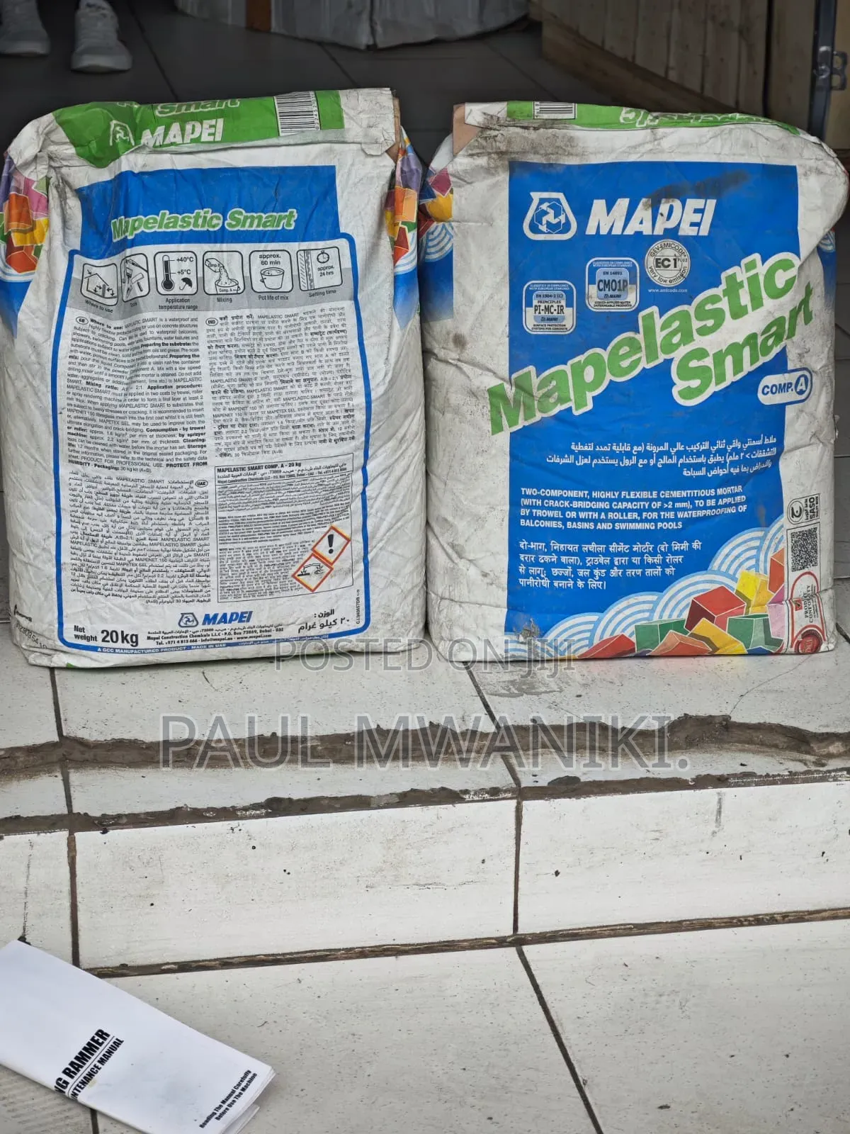Mapei Mapelastic Smart Waterproofing – Flexible Cementitious Coating