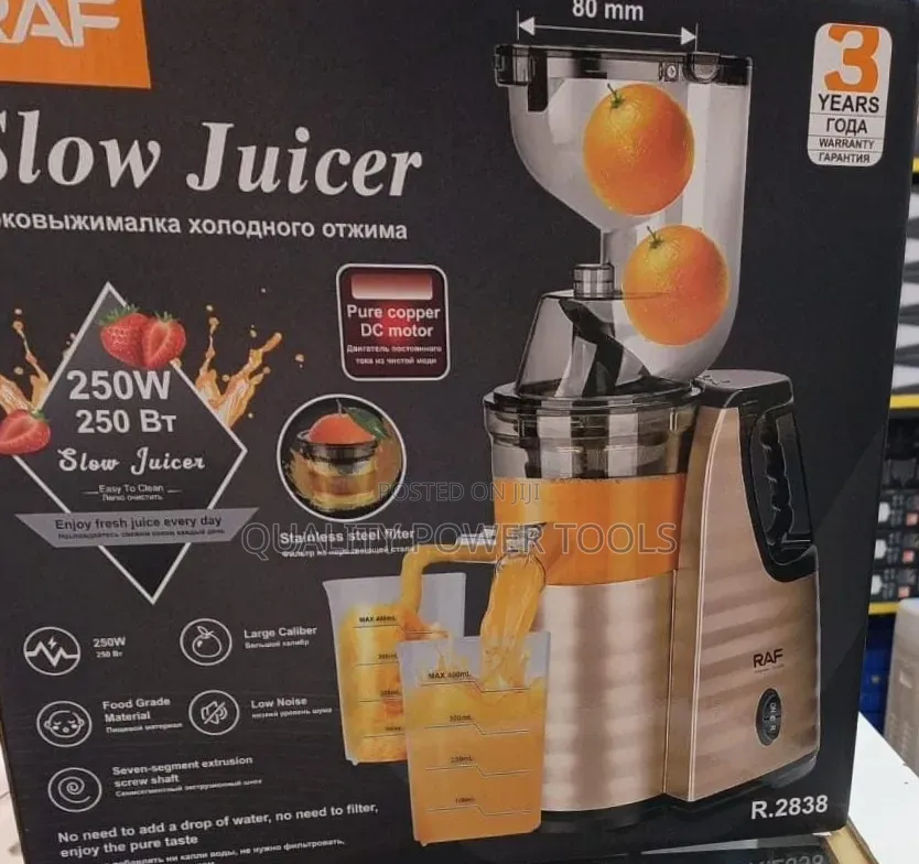RAF Slow Juicer (Model R.2838).*