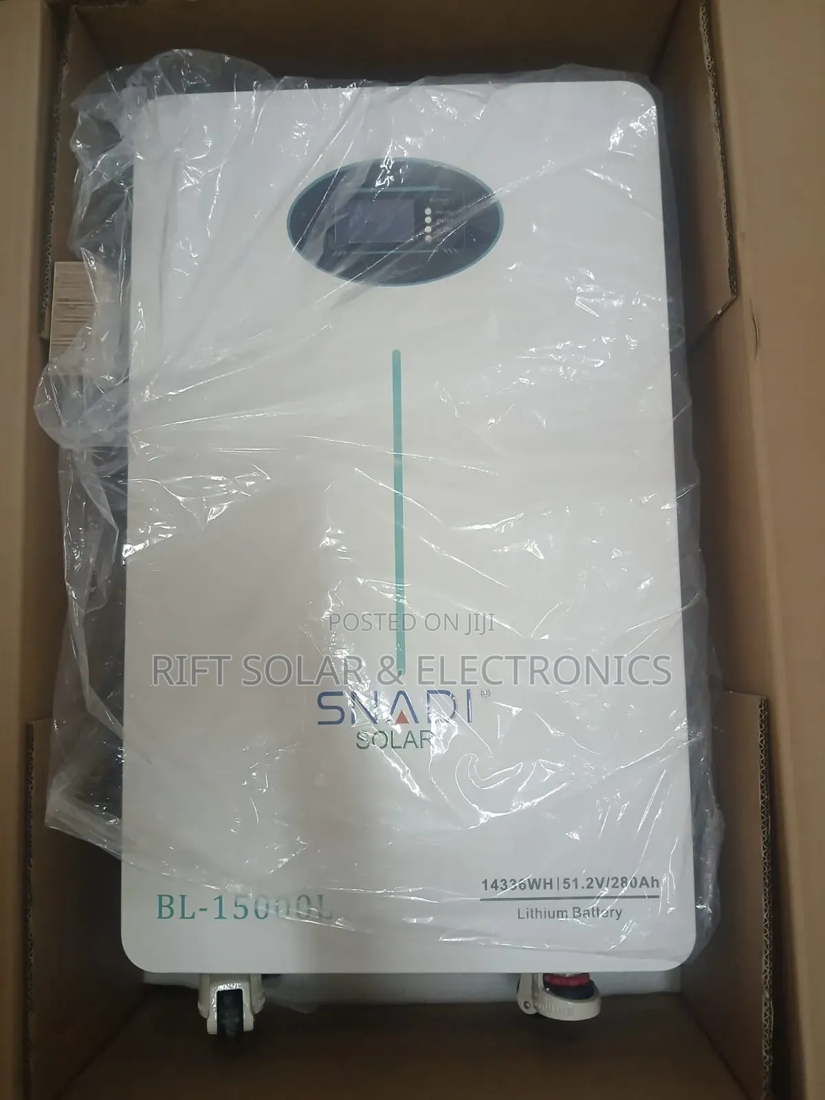 14kwh - 48v (280ah) Lithium Ion Battery 8000 Cycle 10 Yrs Warranty