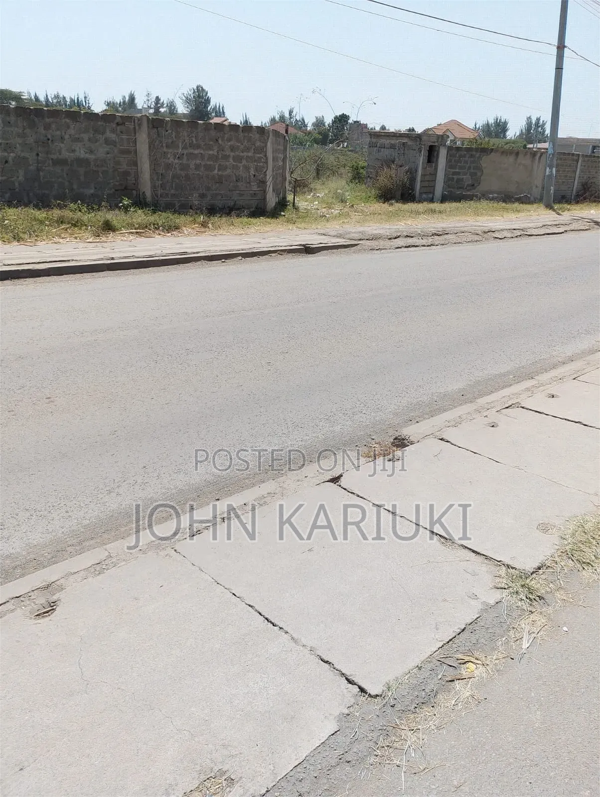 5 Acres of Land in Syokimau Touching the Tarmac in Katani Area Develop