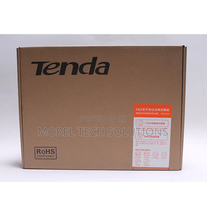 Tenda 16-Port GB Ethernet SwitchMbps Unmanaged LAN Hub