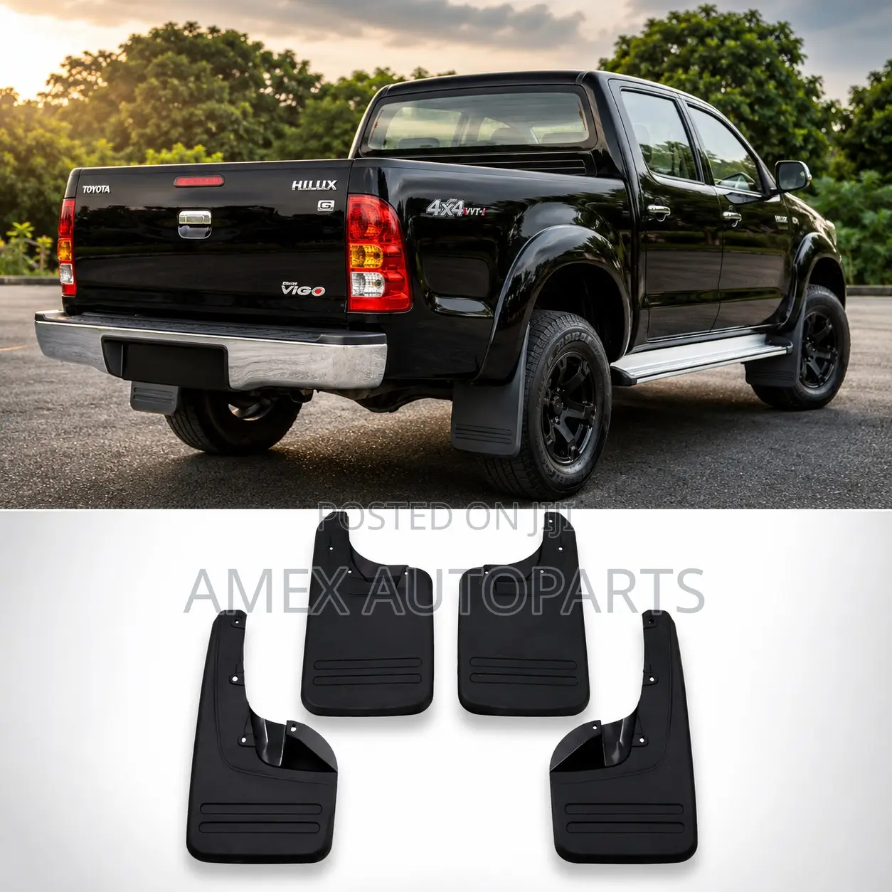 Mudflap Toyota Hilux Vigowd