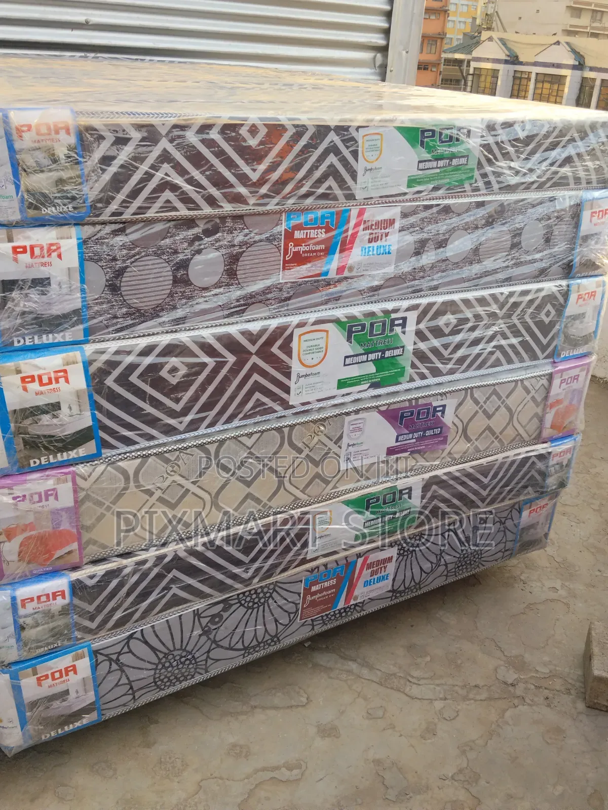 Jumbo Poa Comfortable 5x6 Foam Mattress, 8 Inches