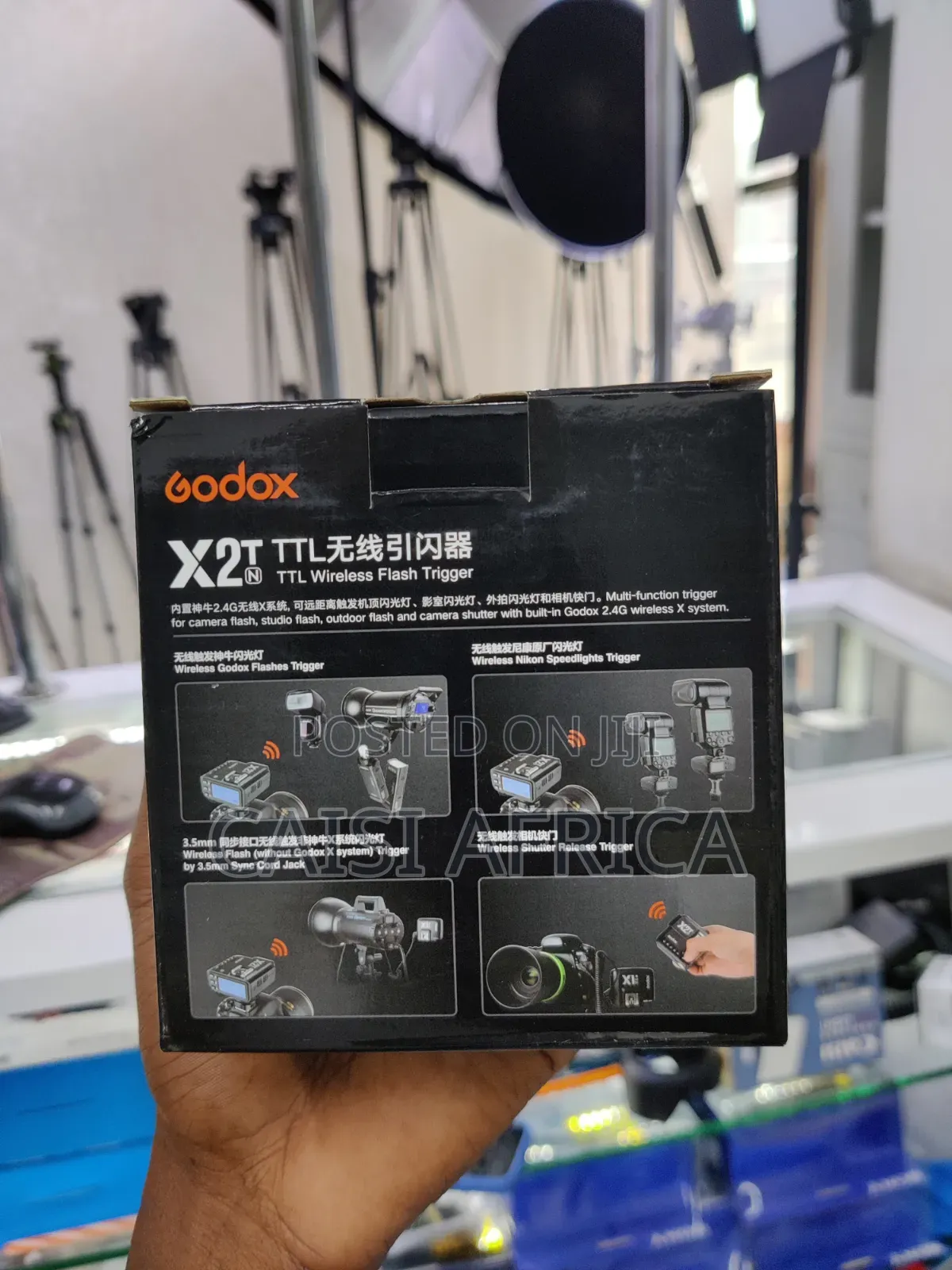 Godox X2T N Wireless Flash Trigger for Nikon