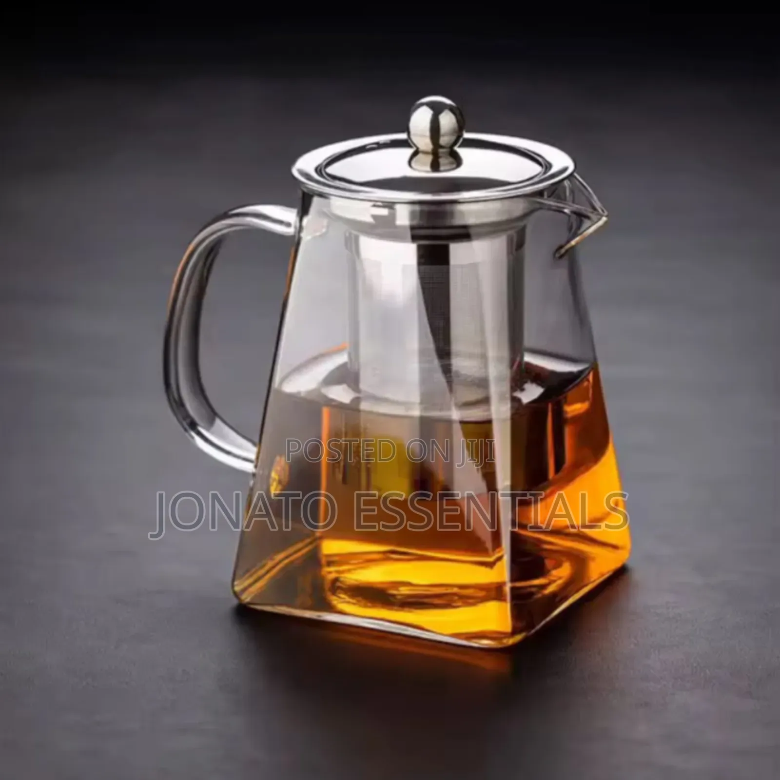 950ml Glass Teapot With Stainless Steel Infuser