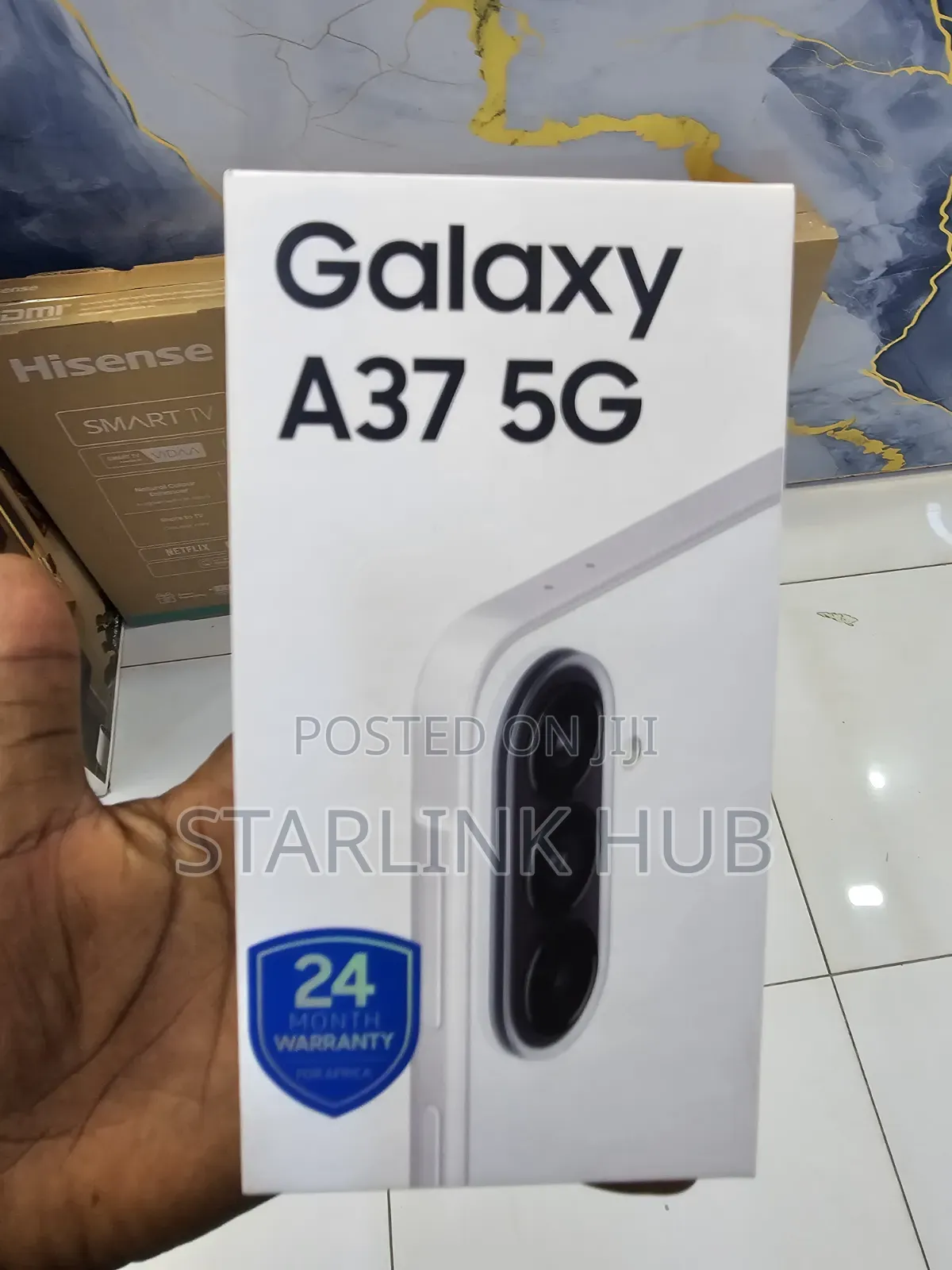 New Samsung Galaxy A37 128 GB Purple