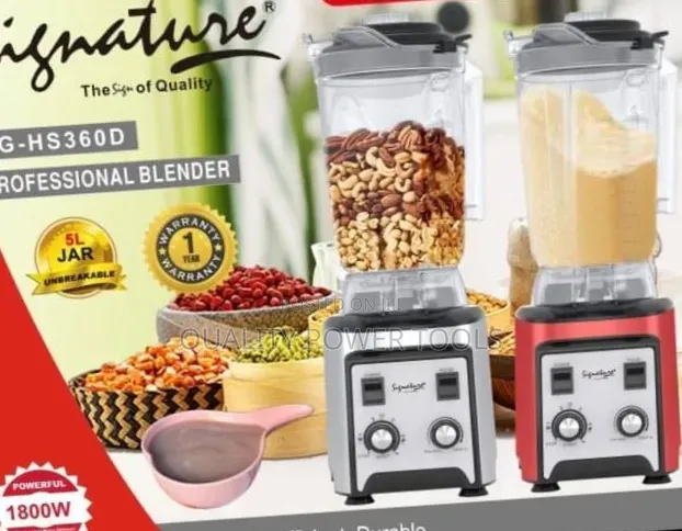 Signature Commercial Professional Blender SG-HS360D.