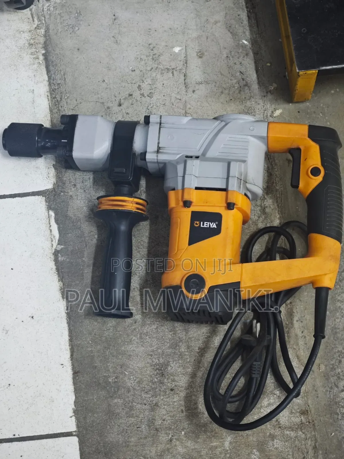 LEIYA 1700W Electric Demolition Hammer Jack Hammer With SDS Hex Chuck