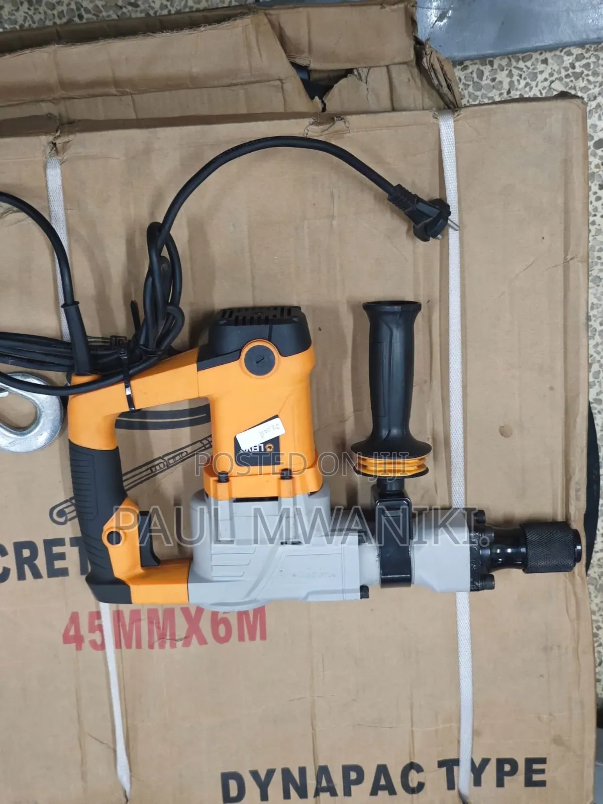 LEIYA 1700W Electric Demolition Hammer Jack Hammer With SDS Hex Chuck