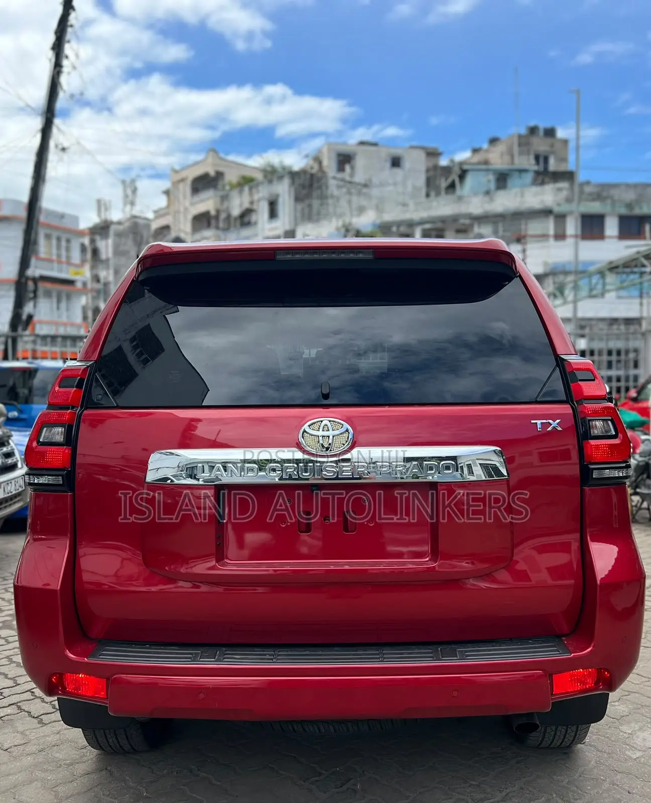 Toyota Land Cruiser Prado 2.7 2019 Red