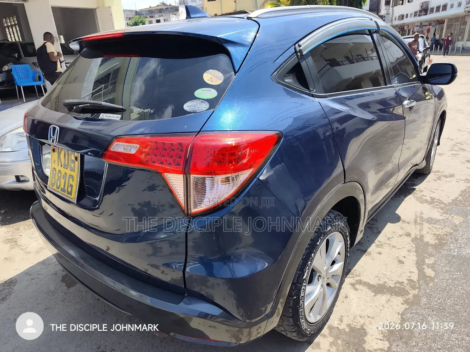 Honda Vezel 2015 Blue