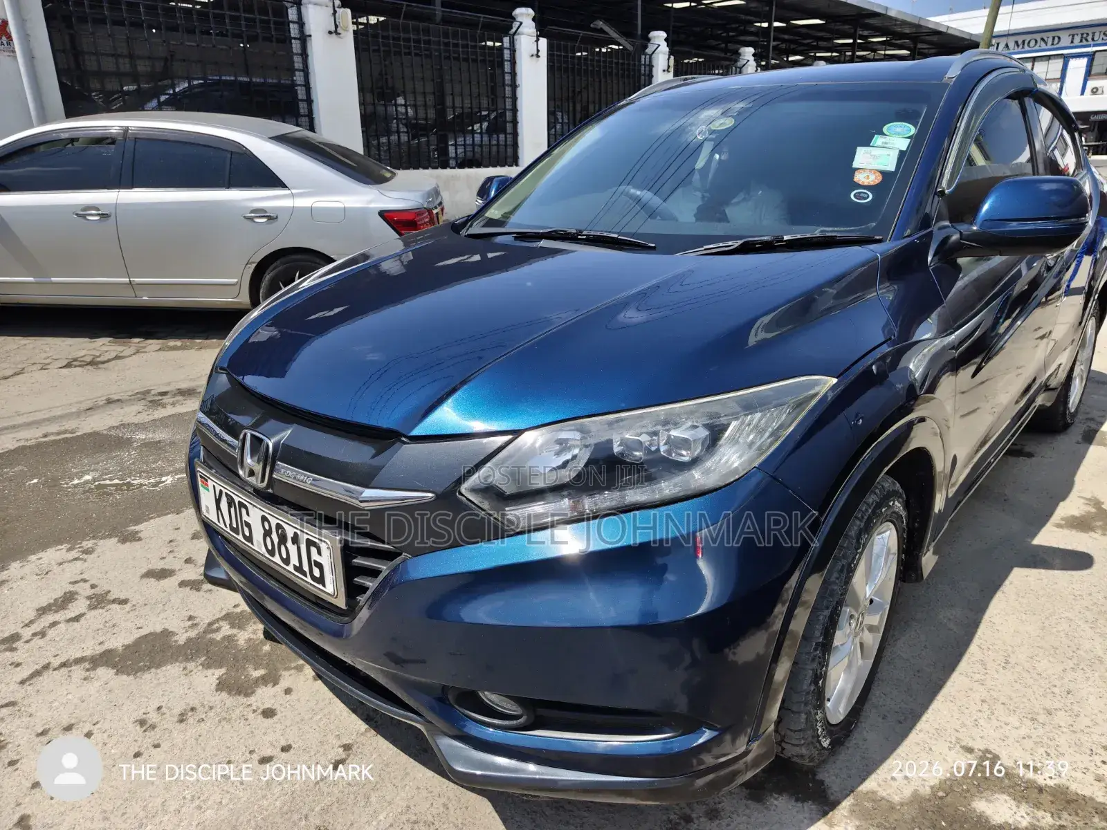 Honda Vezel 2015 Blue