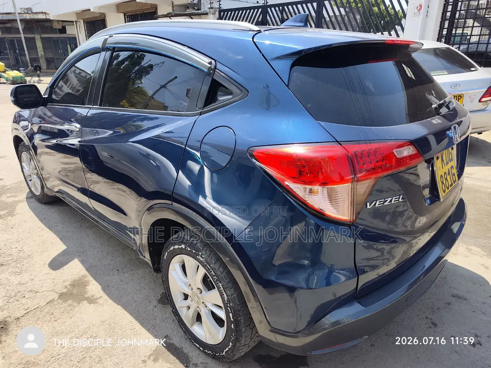 Honda Vezel 2015 Blue