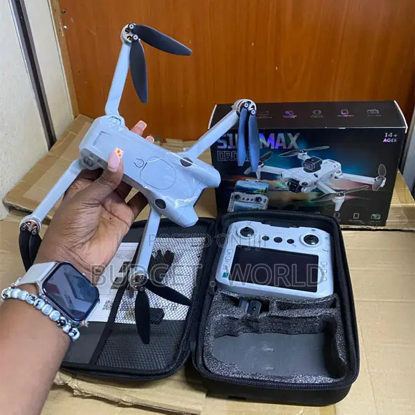 S101 Rechargeable Foldable Drone – Dual Camera With Smart Display Remo