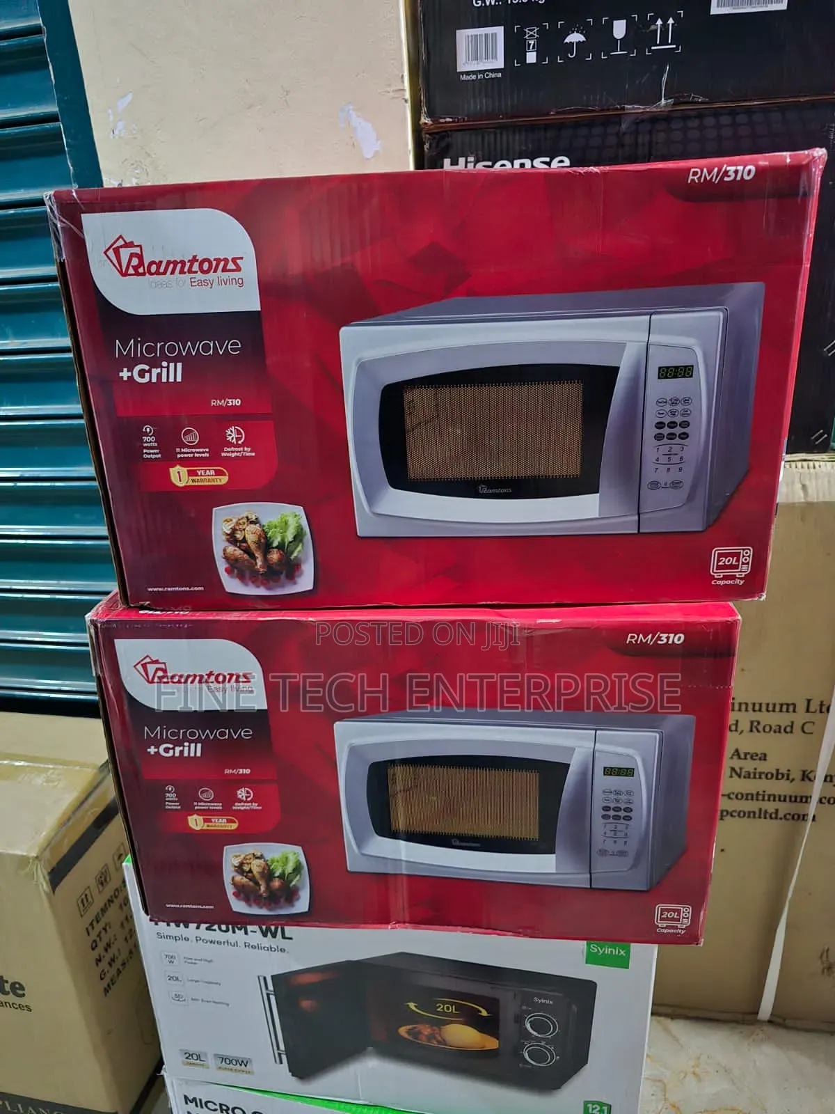 Ramtons Microwave Digital 20Litres With Grill RM310