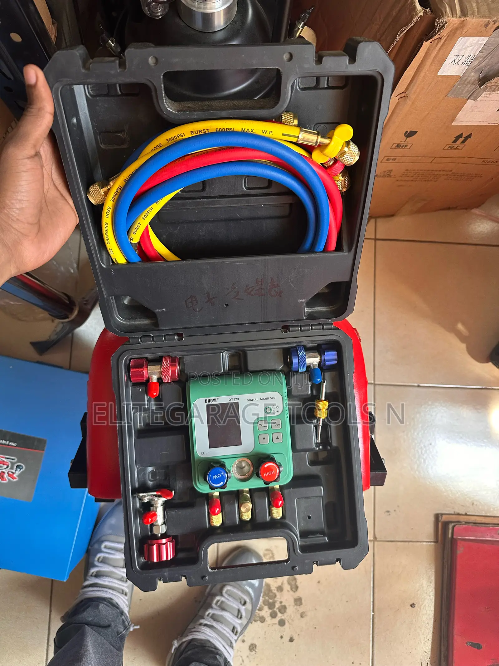 Digital Manifold AC Gauge