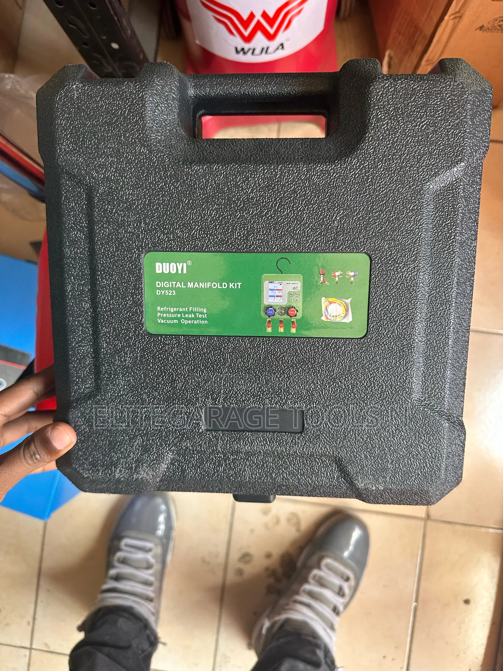 Digital Manifold AC Gauge