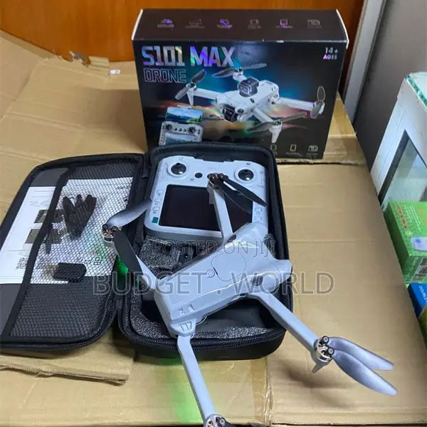 S101 Dual Camera Drone With HD Display Controller – Foldable RC Quadco