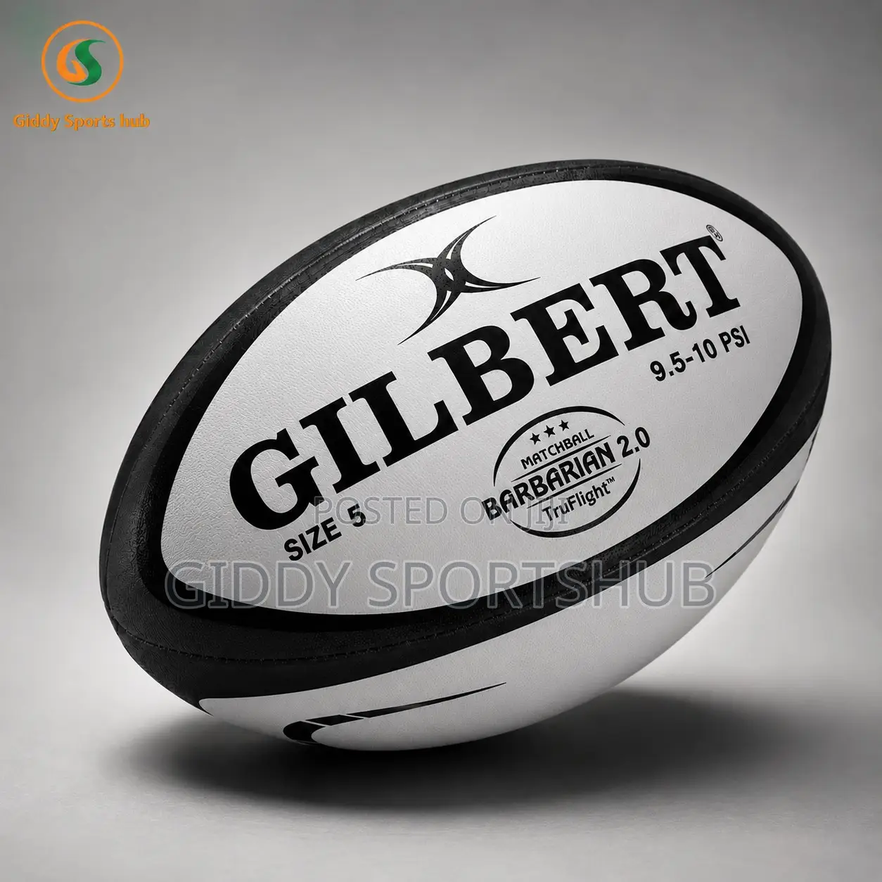 Gilbert Elite Match Rugby Ball Size 5