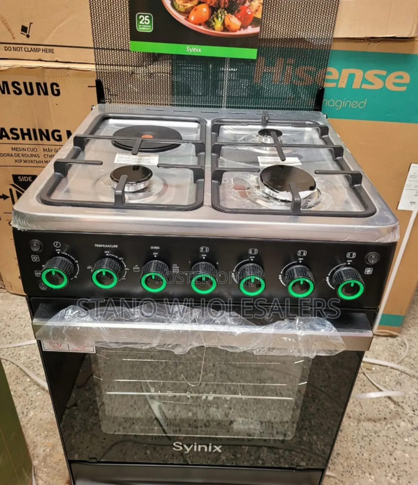 Syinix 60 *60 Standing Cooker
