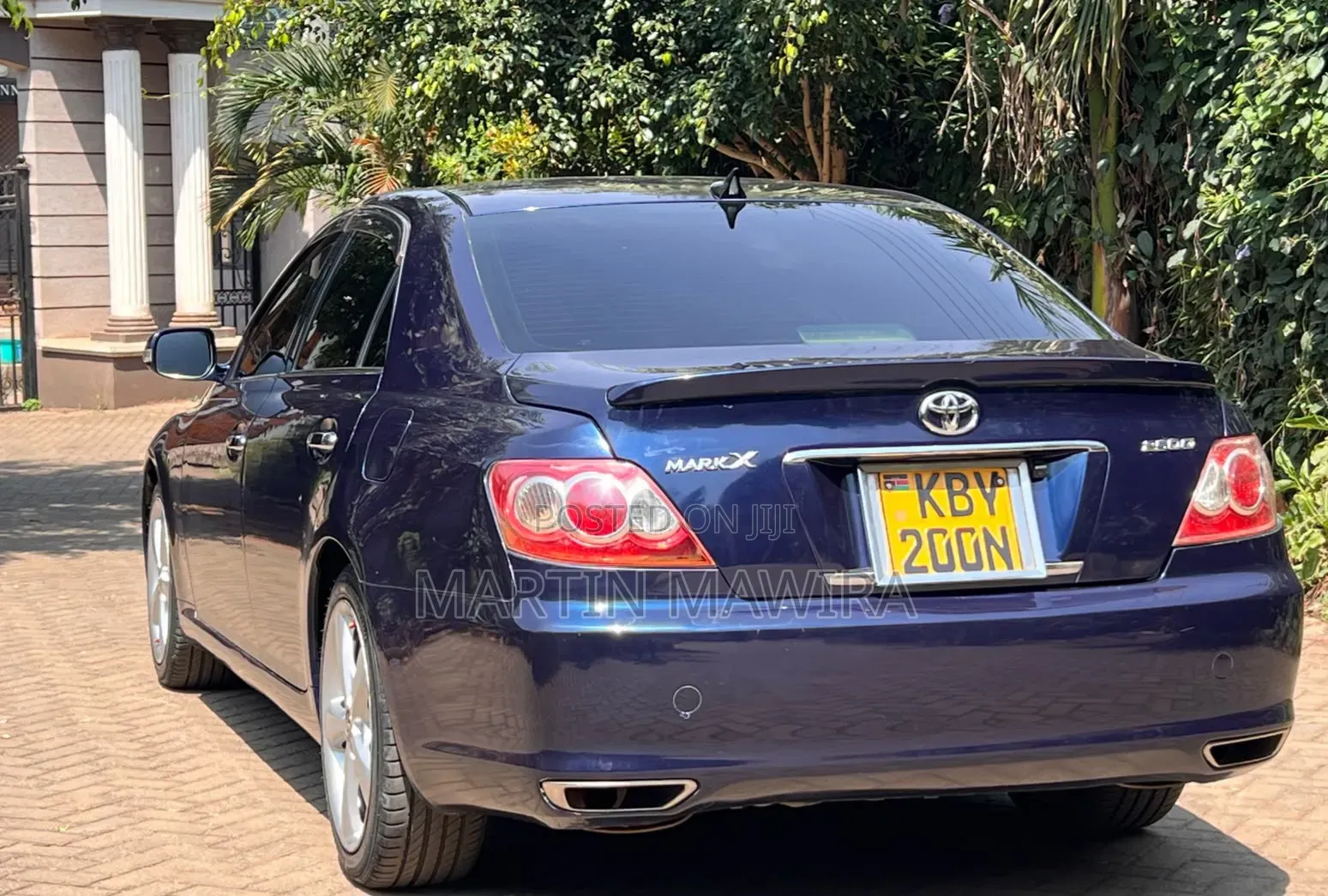 Toyota Mark X 2007 Blue