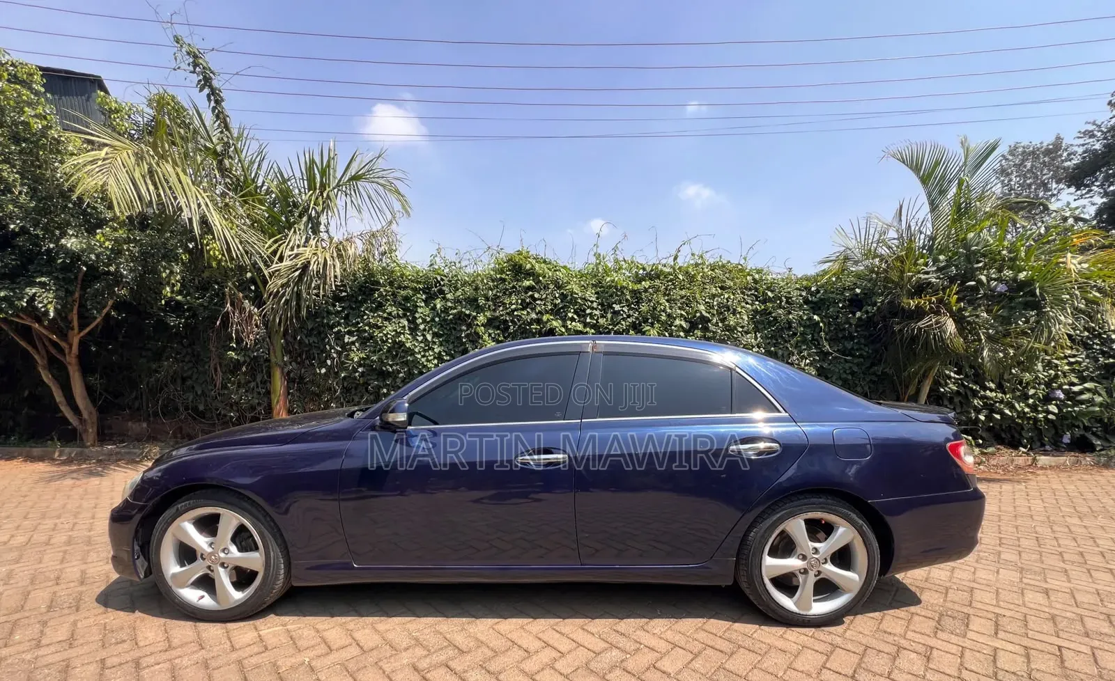 Toyota Mark X 2007 Blue