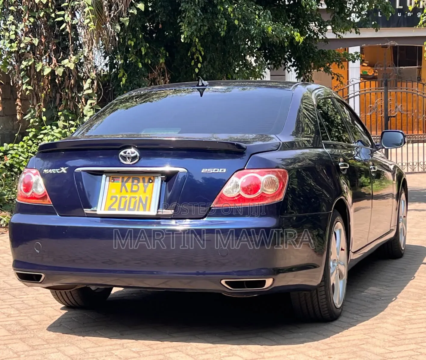 Toyota Mark X 2007 Blue