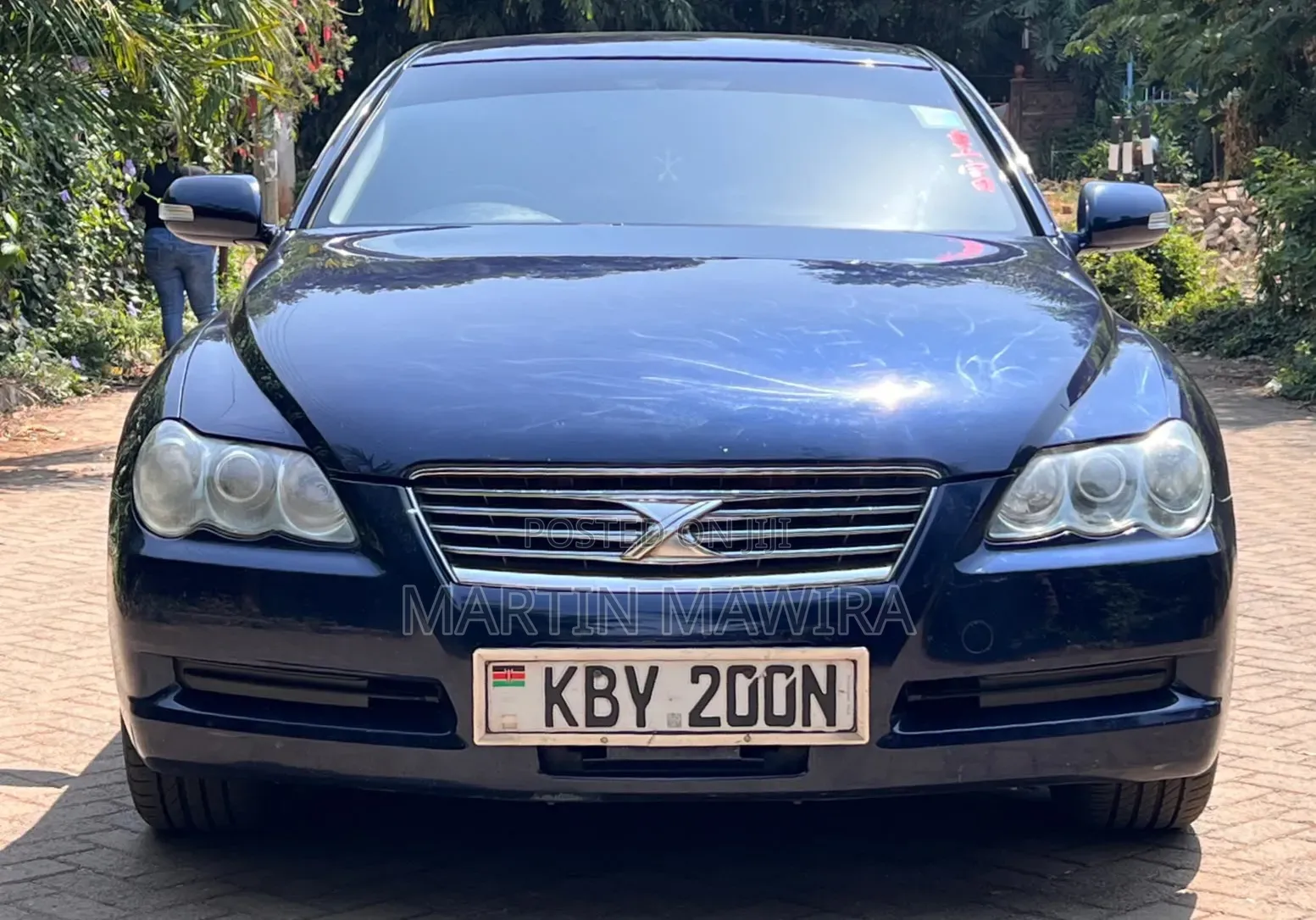Toyota Mark X 2007 Blue