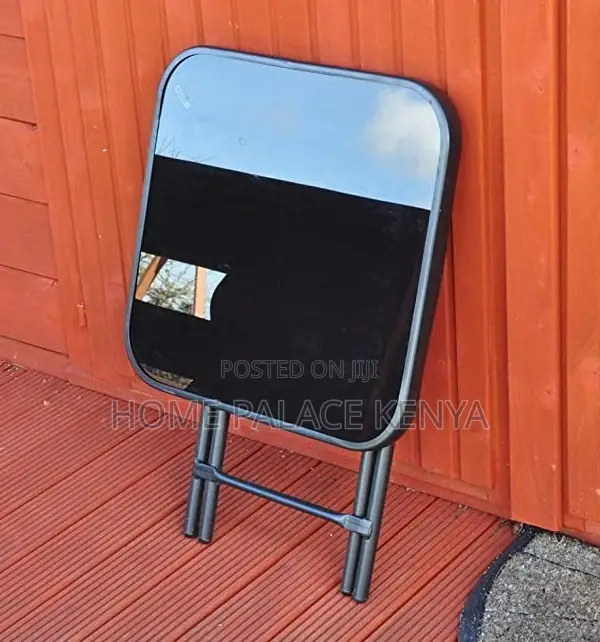 Outdoor Table; Square Rustproof Patio Bistro Table