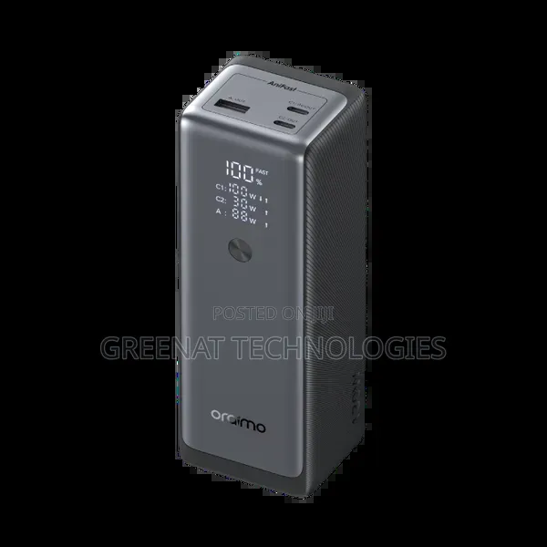 Oraimo PowerJet 130
 Laptop Charging 130W Ultra Fast Charging
