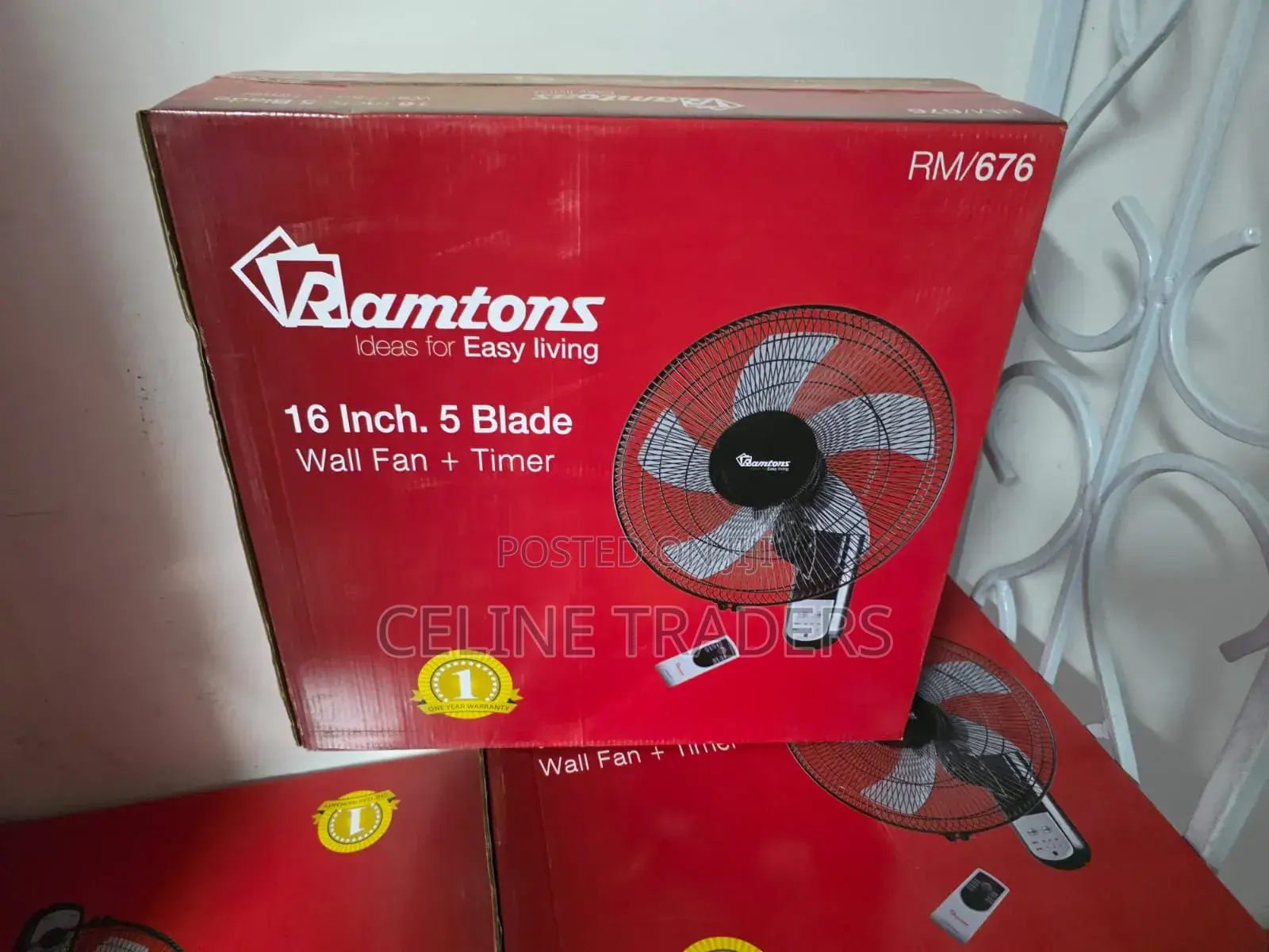 Ramtons RM/676 16 Inch Standing Fan