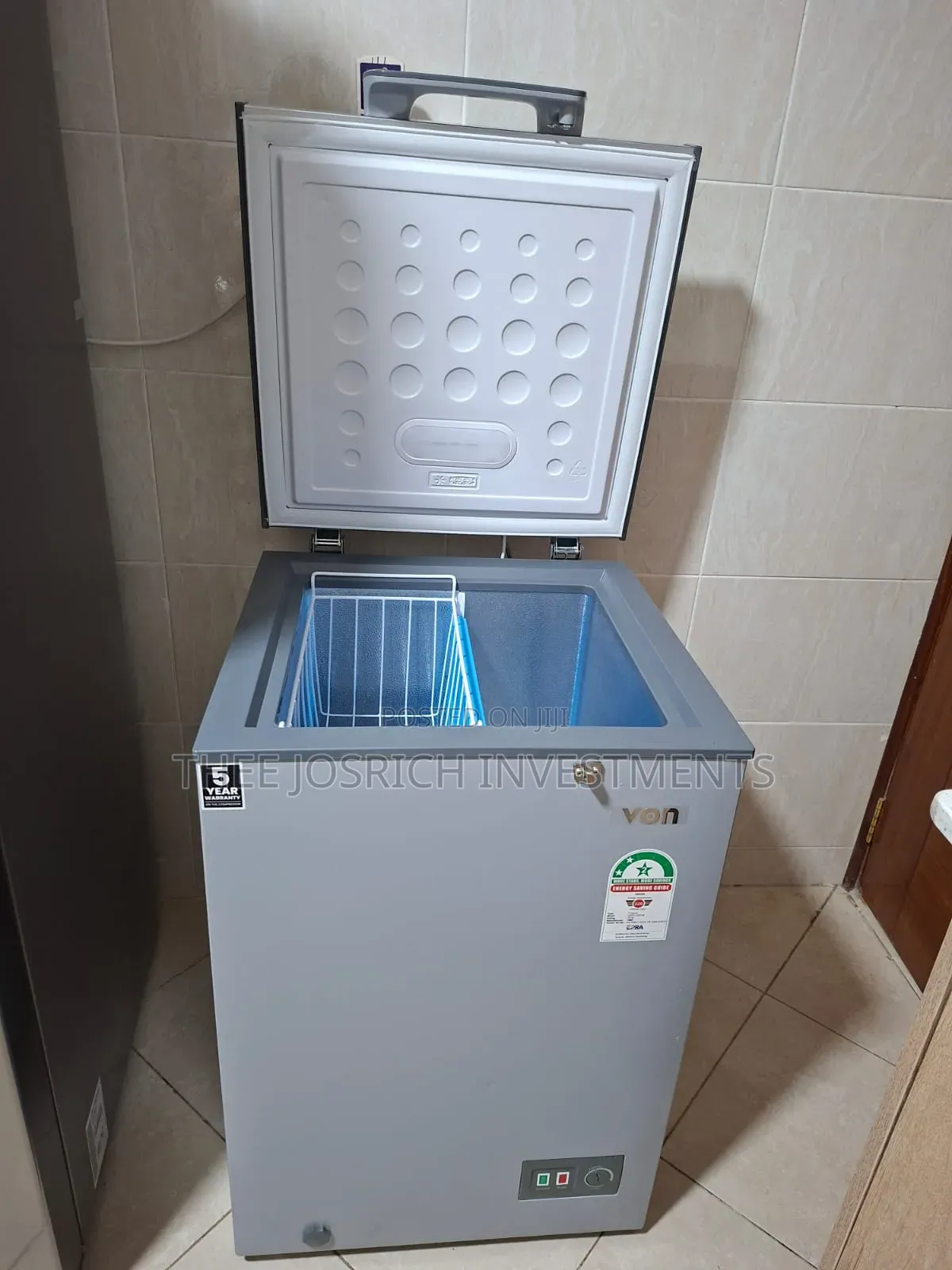 Von Chest Freezer 100 Litres