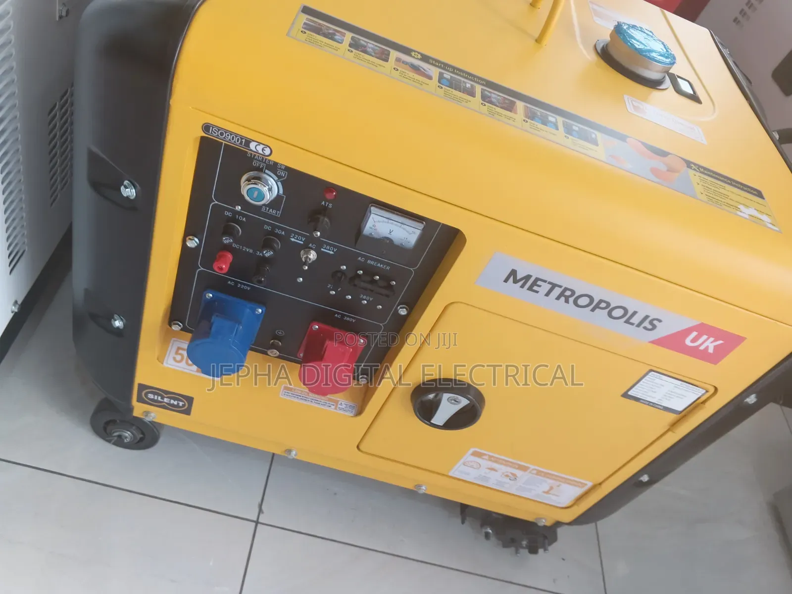 Metropolis UK 10.625kva Single Phase/Three Phase