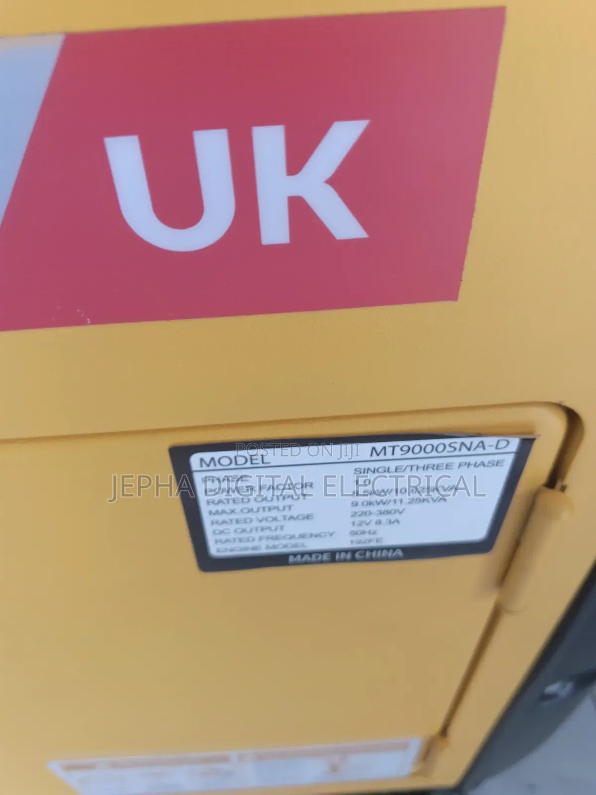 Metropolis UK 10.625kva Single Phase/Three Phase