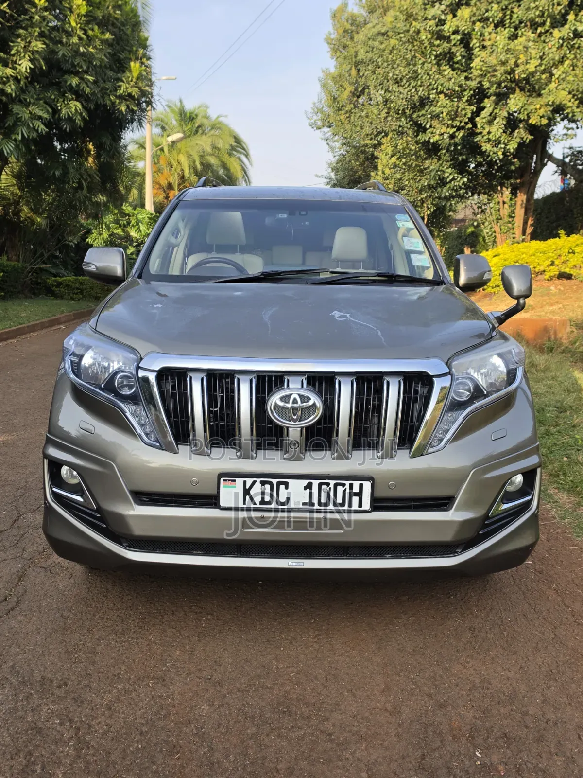 Toyota Land Cruiser Prado 2015 Gray