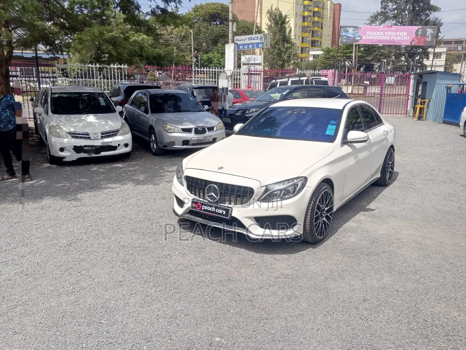 Mercedes-Benz C180 2015 Off white